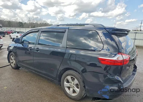 2015 Toyota Sienna Le 8-Passenger из США, поврежденный, VIN 5TDKK3DC6FS672496